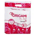 Origami So Soft Tissue Roll 340 pulls (Pack of 4)