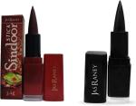 Jas Raney Combo Of Black Kajal Everlasting Kajal With Sindoor Stick Premium Long lasting (2 Items in the set)