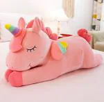 DearJoy Flying Unicorn Soft Toy - Pink, 30 cm