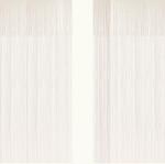 Crackles Metallic Fringe Pastel Macron White Curtains Size 3 ft x 6 ft for Decoration- Pack of 2