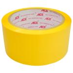 Ace BOPP Self Adhesive Tape, Yellow Colour Tape, Thickness: 41micron, Size: 48mm x 65m, Pack of 12 Tapes