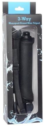 SRIKANTH ENTERPRISES Explorer tripods Black Plastic 3 Way Mobile and Camera Grip Extension Arm Tripod