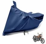 MOCKHE Waterproof Bike Cover Compatible with Hero Hunk -(Fabric:-Polyester, Color:-Navy )