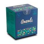 Anandi XXL Pads - Certified Organic, Compostable & Biodegradable Sanitary Pads with Disposal Bags (15 Pads) (Pack of 1)