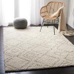 Hitex Carpet Microfibre Ivory, Beige Super Soft Anti Skid Carpet - 3 X 5 Feet