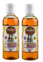 TOPALE'S - Premium Lakdi Ghana Wooden Cold Pressed Mustard oil 200 ML(pack of 2)