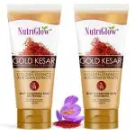 NutriGlow Gold kesar Face Wash For Deep Cleansing, Non Foaming Face Wash, All Skin Types 65 ml Each (Pack of 2)