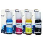 DURA-JET 001 Ink for Epson L4150, L4160, L6160, L6170, L6190 Printer Ink Bottle, 001 Ink Code - (C/M/Y/K - 4 Color) Bottles - 502818