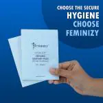 Feminizy Organic Cotton Biodegradable Sanitary Pads (xxl, 1)