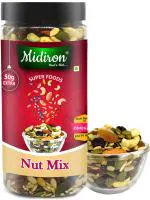 Midiron Healthy Mix, Superfood, Eat Anytime Healthy Snacks Trail Mix Nuts and Dry Fruits (550g)