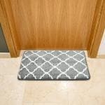 SHALVI Bathroom Mat, Non-Slip Bath Mat, Soft and Absorbent Microfiber Bath Rugs(60x40)
