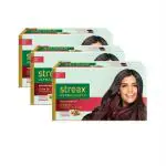 Streax Soft Red Highlights Kit For Men And Women, 60 Ml (Pack Of 3)