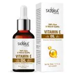 Skiura Nature Pure Vitamin E Oil Best For Face, Hair, Nail, Eyelashes, Skin Care (30 ml)