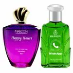 John Phillips HAPPY HOURS-WHATSAPP | Long Lasting | Combo Eau de Parfum (100+60 ml )