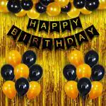 Party Midlinkerz Happy Birthday Banner with Decoration Kit (34 Pcs)