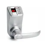 JAL DIGITAL SYSTEM Adel 3398 Keyless Biometric Fingerprint Door Lock Trinity Fingerprint + Password+ Key