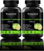 Naturewell Natural And Garcinia Cambogia Extract 70% For Fat Burn Ultra, 60 Capsules Each (Pack Of 2)