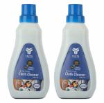 TAZTA Concentrated Laundry Detergent Liquid | 99% Kills Germs and Fights 15 stains | Safe for sensitive skin | Allergen-free fragrance | Laundry Detergent 500ML (Pack of 2)