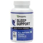 Prorganiq Sleep Support | 60 Capsules | All Natural Sleeping Supplement with Melatonin & Tagara
