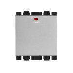 Kolors 32A D.P. Switch with Indicator 2 Module (Graphite Grey) [Kosmik] [Pack of 10 pcs] [This switch is compatible only with Kosmik & Kraft Cover plates (Switch Plates)]