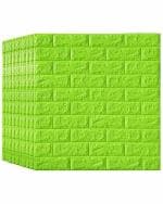 UZANIYA Green Abstract Vinyl Self Adhesive Sticker(60 x 90 cm)