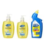 We Shine Combo Pack Handwash and Toilet Cleaner| Kills 99.99% Germs and bacteria with Fragrances