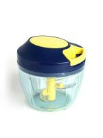 HOMETALES Manual Premium Kitchen Chopper, 750 ml with 3 Blades, Dual Shade