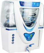 Kinsco Transparent Active Copper +Orp+AAA Alkaline 12 L RO + UV + UF + Copper Guard + pH enhancer Water Purifier (White Transparent)