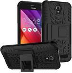 Leyon Black Plastic Back Cover For Asus Zenfone 4 Selfie