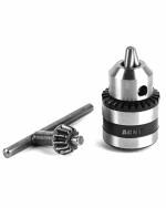 AGNI Heavy Duty 10mm Drill Chuck With Key Capacity 1.5-10mm, 3/8 Inch Female Thread 24 UNF
