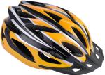 Strauss Black and Yellow Pc And Eps Foam Cycling Helmet