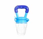 Safe-o-kid Bpa-Free, Soft Pacifier Silicone Food/Fruit Nibbler For Babies (Blue) Pack of 1