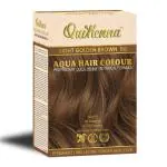 QuikHenna Aqua Powder 5G Light Golden Brown Hair Color For Unisex 110g