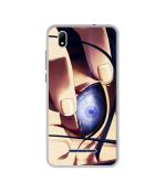 Casotec Anime Naruto Eye Design Printed Silicon Soft TPU Back Case Cover for Lava Z62