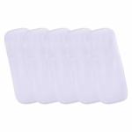 BADAL KIDZ Premium Quaility Baby Cloth Diapers and Wet Free Insert Pads | 5 Insert Pads Kids Baby | Color- White | Size-L