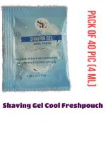 pramukhcm Shaving Gel Cool Freshpouch Pack of 40 pic (4 ml)