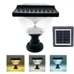 Homehop 10W Solar LED Main Gate Light for Home Garden Outdoor Waterproof Pillar Wall Decoration Multicolor Lamp(Oval)