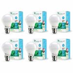 SYSKA LED BULB (MAXIGLOW ) SSK-SRL-9W PACK OF 6