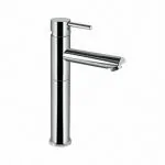 JAQUAR Florentine Series Table Mounted Tall Boy HOT and Cold Basin Mixer/TAP (Chrome) | TOP Lever, Brass Body Water Tap/Faucet/Cock for Bathroom/Kitchen Wash Basin | FLR-CHR-5005NB