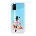 Emble Designer Clear Tranperant Silicone Case For Realme 7i -Design A7 ( TPU | Soft , Realme 7i | Multicolor )