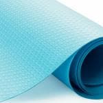 Anti Slip Mat/Sheet for Fridge, Kitchen, Drawer, Shelf Liner (Blue 150CM X 50CM)