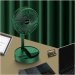 SEQUOIA Telescopic Fan Portable Fan Folding Fan Compact Design Travel Companion Handheld Fan Collapsible Fan Lightweight Foldable Blades