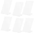 Karp Acrylic QR Bar Code Display Stand, Paper Stand, Perfect for Restaurants, Promotions, Photo Frames for BHIM, PHONEPE, Google Pay Stand 4