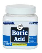 NECKKONIX Boric Acid Powder - 300 Grams (Smart Pack) 100% Pure for Multiples Purposes