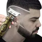 Appslite Trimmer For Men| | Buddha Style Trimmer For Hair Remover| | Professional Rechargeable Cordless Electric Hair Trimmer Waterproof (Golden)