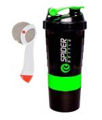 FIRST FRONT Stainless Steel Apex Pizza Cutter With Heavy Plastic and Stylish Gym Shaker Bottle and (Multicolour, Pack of 2)