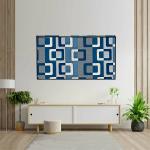 Star Weaves LED TV Cover For TCL 43 Inch, 43S6500FS, Black - KUM133|Cover| Pillow Cover| Table Cover||Home Accessory|Home Appliances Accessory|Appliances Cover|Home Appliances Cover|led tv Cover|