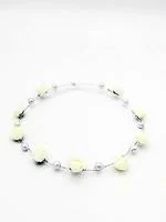 Hippity Hop White Floral Tiara