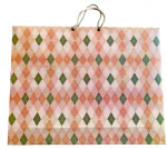 KOSY Texture Print(Extra Large) Paper Gift Bag for Shopping Bag, Return Gift Bag, Party Bag, Carry Bag (Pack of 10)