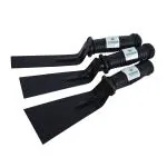 Utkarsh 1 Inch, 2 Inch, 3 Inch Khurpi for Gardening | Rust-Free Khurpi for Home Garden | Gardening Tool Khurpi for Soil Tilling, Digging in Garden | Gardening Tools Kit |Black, Metal| Pack of 3 Tools